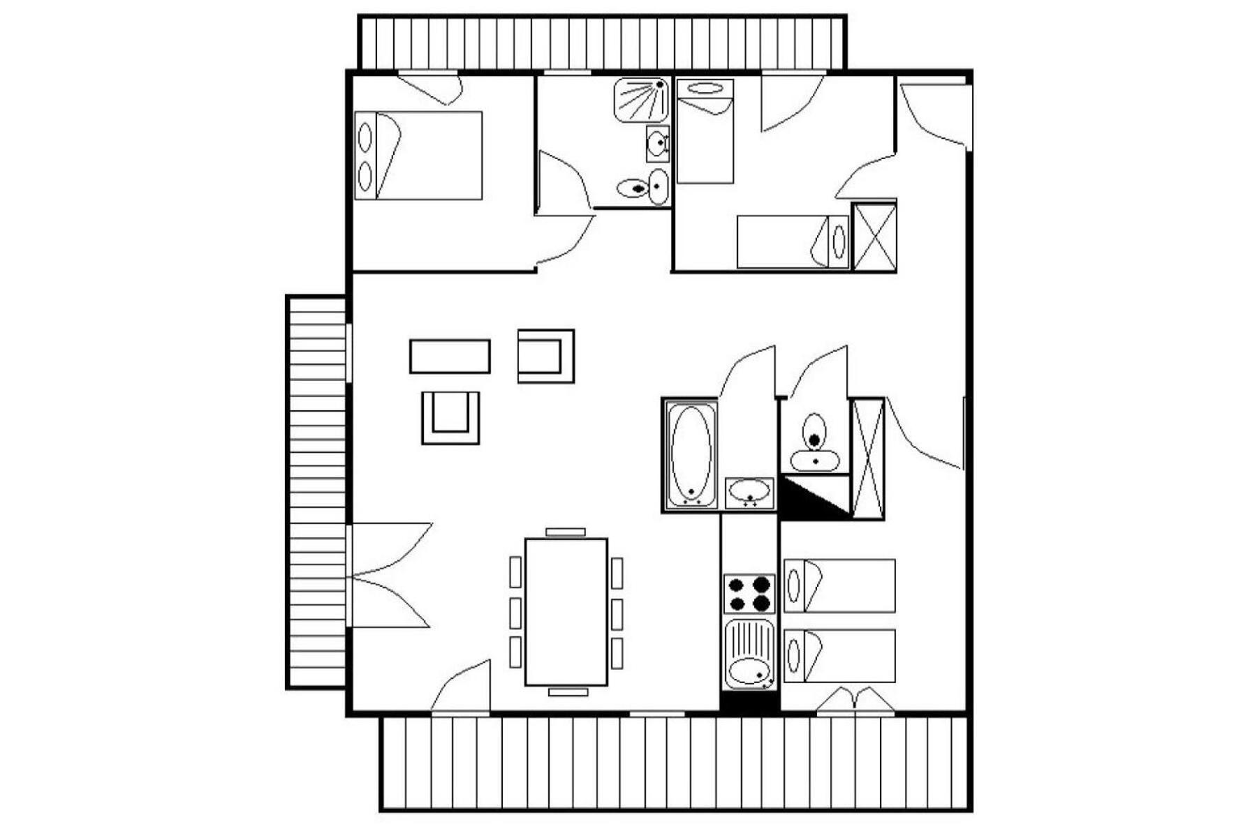 Residence Les Cristaux - Appartement Accueillant & Renove - Proche Des Pistes - Balcon - Sauna - Hammam - Wifi Mae-0254 Сен-Мартен-де-Бельвиль Экстерьер фото